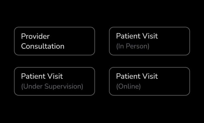 Appointment mockup